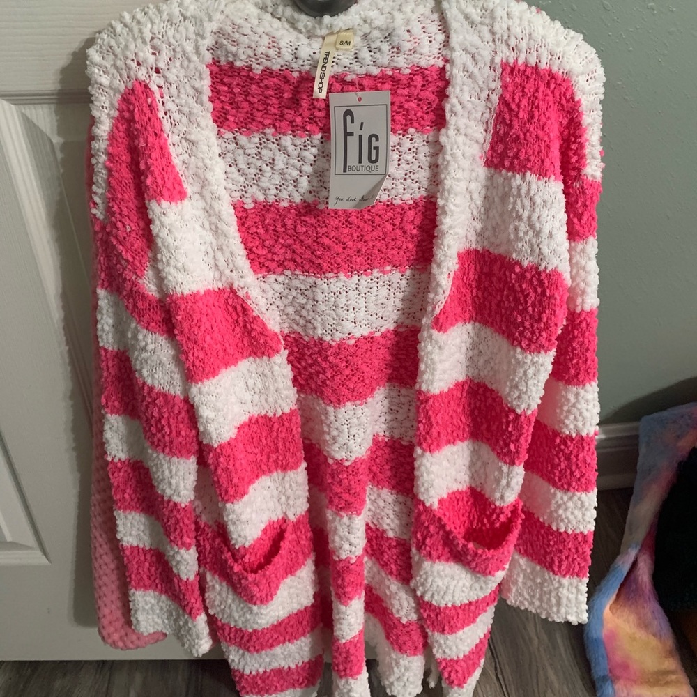 Popcorn cardigan